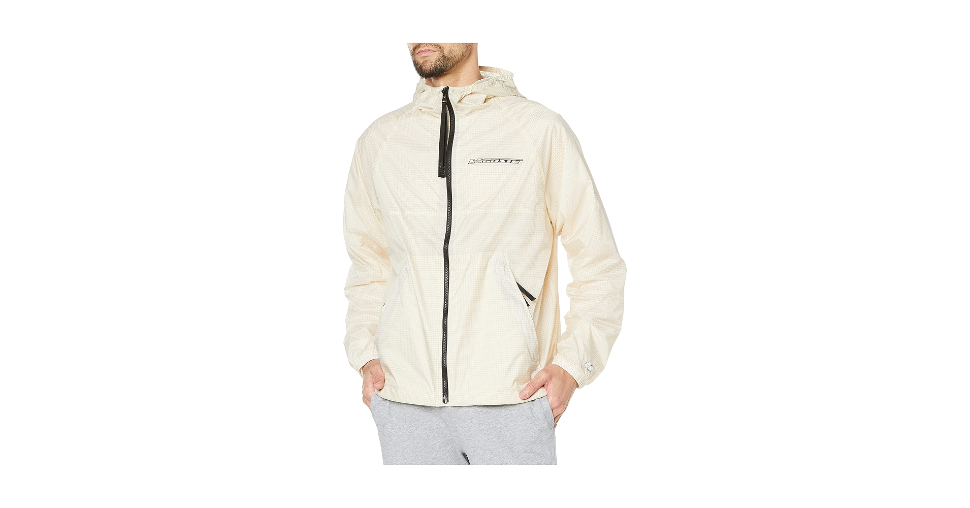 LACOSTE BH0122-99 グリッドナイロンジップアップジャケット 81dfY+H+ghL.jpg_BO30,255,255,